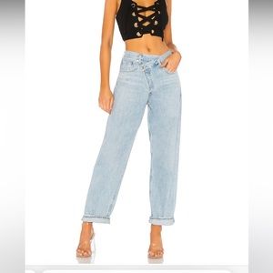 AGOLDE Criss Cross Upsized Jean in Suburbia